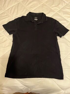Apt. 9 Men's Black Short-Sleeve Polo